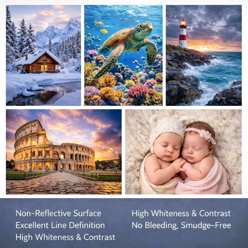 Premium 113gsm (30lb) Matte Coated Bond Plotter Paper Rolls